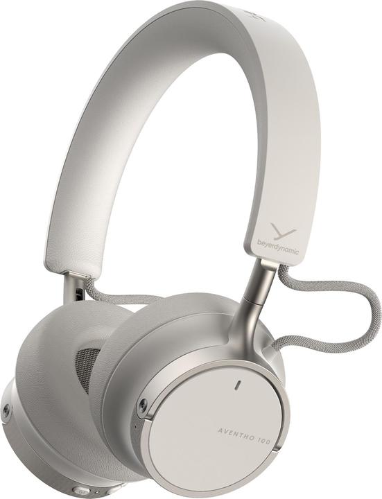 Produktbild Beyerdynamic True Wireless Ohrhörer Bluetooth On-Ear-Kopfhörer "AVENTHO 100", Creme (ANC, 60 h, Kabellos)