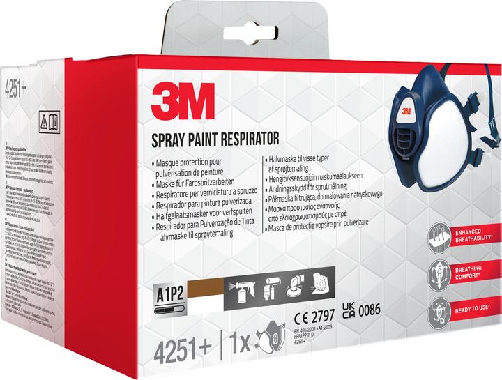 Immagine prodotto 3M Maschera respiratoria 4251+BC1 (A1P2, 1 x)