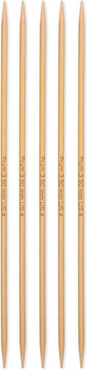 Image du produit Prym Aiguilles à tricoter BAMBUS 3.50 mm, 20 cm