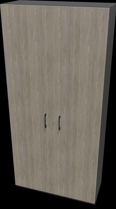 Wood decor grey with structure, Black, Dark grey