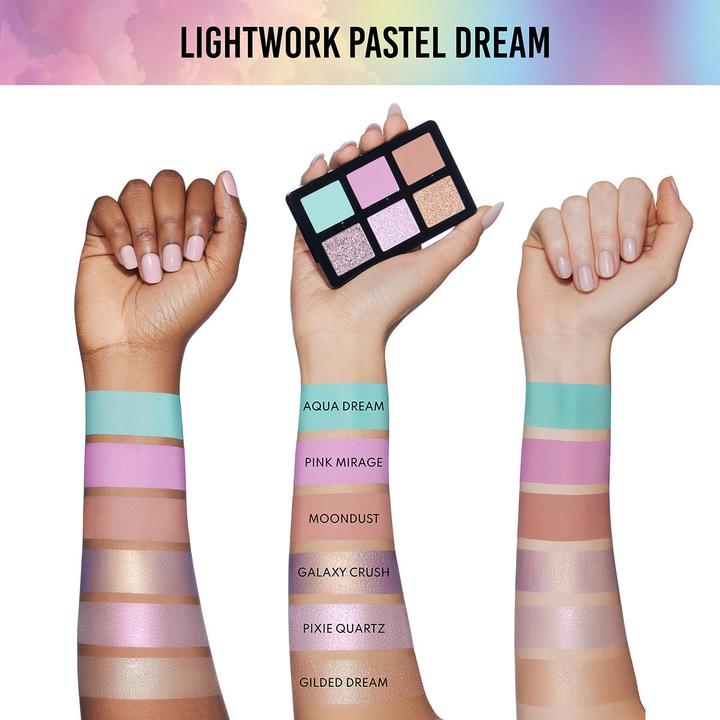 Actual product image Danessa Myricks Lightwork Freedom Mini Palette Pastel Dream (Highlighter)