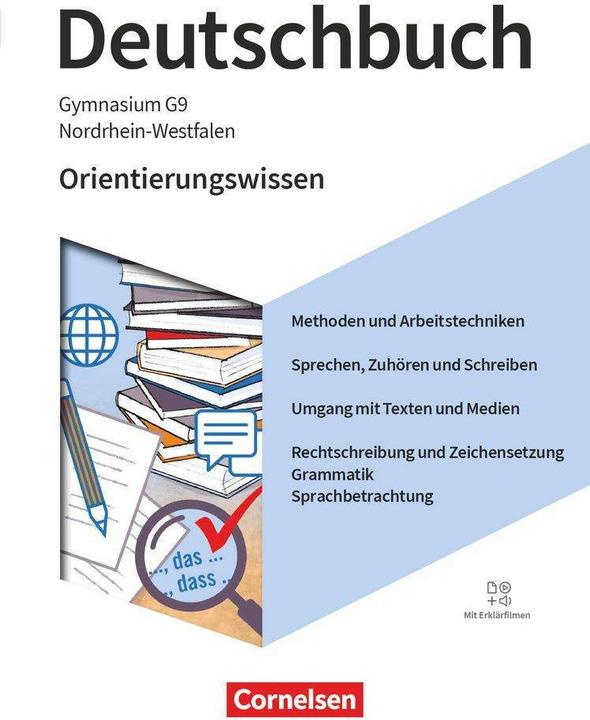 Produktbild Deutschbuch Gymnasium - Nordrhein-Westfalen - Neue Ausgabe - 5.-10. Schuljahr (Deutsch, Andrea Wagener, 2024)