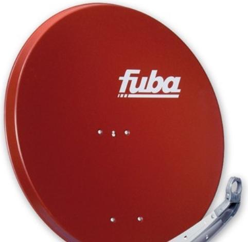 Actual product image Fuba DAA 650 R - 10.75 - 12.75 GHz - Beige - Red - Aluminum - 65 cm (Parabolic antenna, DVB-S / -S2)