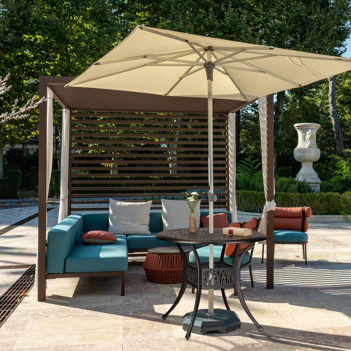 Actual product image Relaxdays garden table (90 cm)