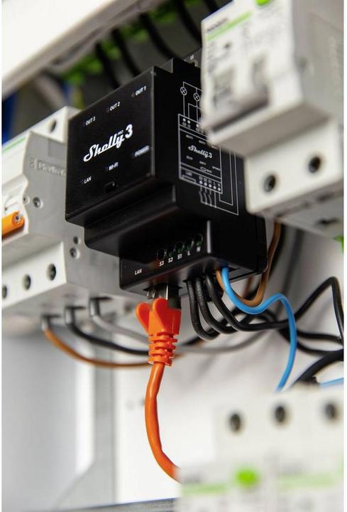 Produktbild Shelly Pro 3 (Schaltaktor)