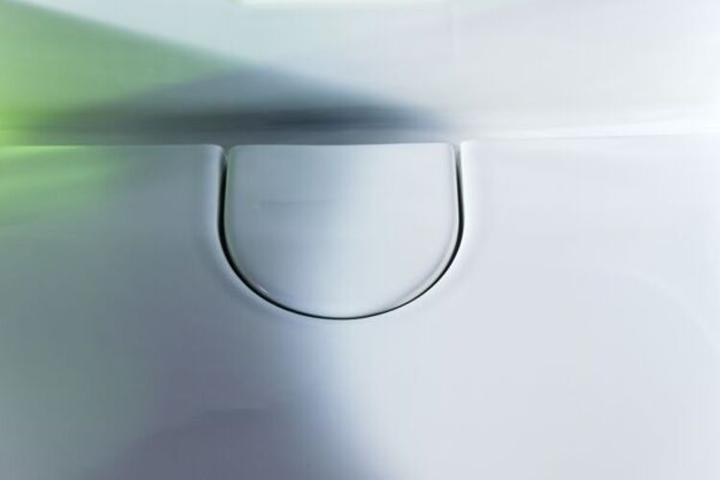 Actual product image Laufen Running Sonar Wash basin bowl, without tap hole, without overflow, 340x340mm, incl. ceramic cover fo (340 mm, 340 mm)