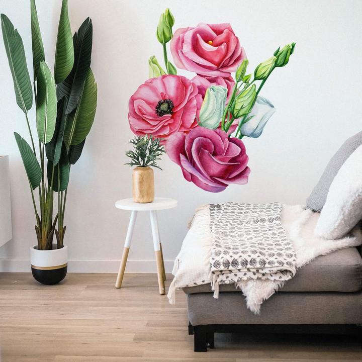 Immagine prodotto Trenddeko Composizione floreale rosa (55 x 60 cm)