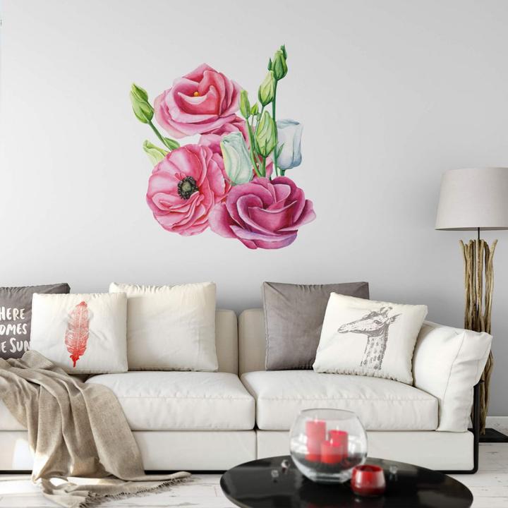 Immagine prodotto Trenddeko Composizione floreale rosa (55 x 60 cm)