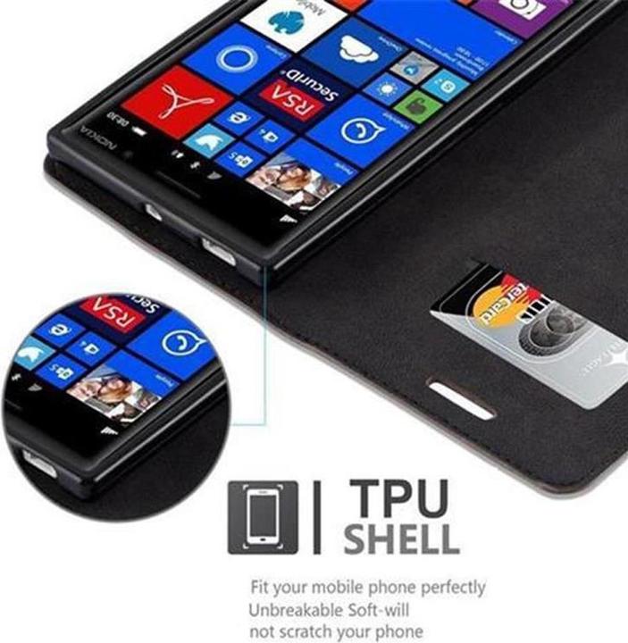 Productafbeelding Cadorabo Boek Onzichtbare Magneethoes (Nokia Lumia 830)