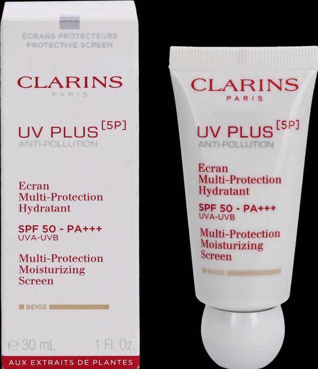 Produktbild Clarins UV Plus 5P Multi-Protection Moisturizing Screen (Sonnencreme Gesicht, SPF 50, 30 ml)