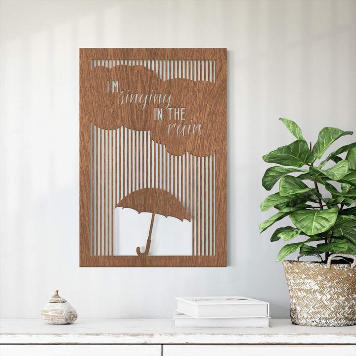 Actual product image Trenddeko I'm singing in the rain (40 x 60 cm)