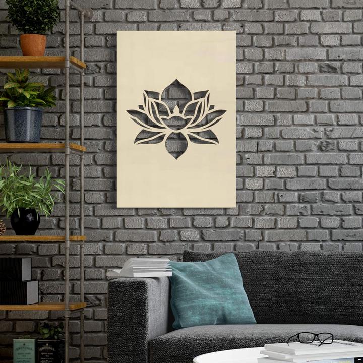 Image du produit Trenddeko Fleur de lotus (40 x 60 cm)