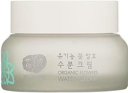 Whamisa Bio Blumenwasser Creme aus fermentierten Blumen 51ml (51 ml, Gesichtsgel)