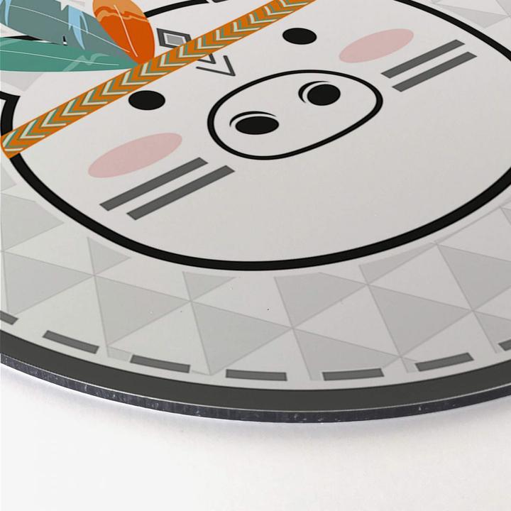 Produktbild Trenddeko Indianer-Schwein (Ø 30 cm)