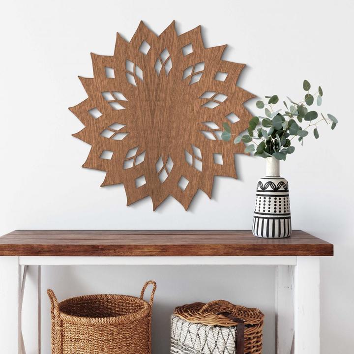 Image du produit Trenddeko Mandala soleil 02 (65 x 65 cm)