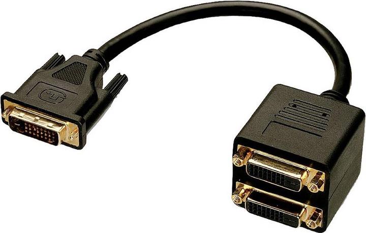 Immagine prodotto Lindy Cavo splitter DVI, 2 porte (0.18 m, DVI)