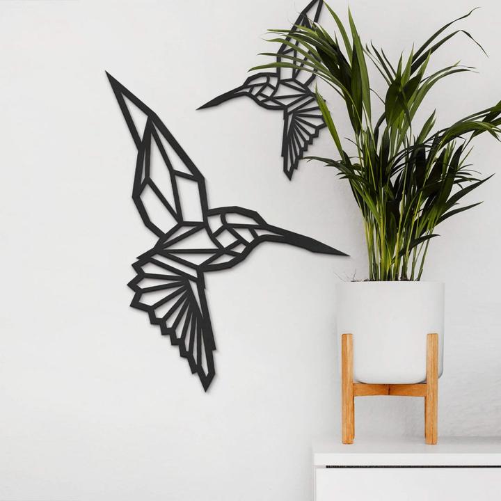 Produktbild Trenddeko Origami Kolibri (20 x 17 cm)