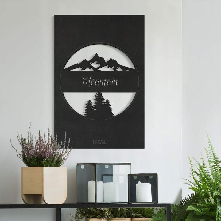 Produktbild Trenddeko Travel Mountain (40 x 60 cm)