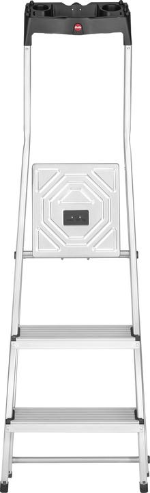 Actual product image Hailo L60 StandardLine, aluminium safety stepladder, 3 steps (Stepladder, 70 cm)