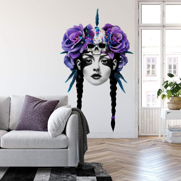 Produktbild Trenddeko New Way Warrior - Totenschädel (48 x 80 cm)