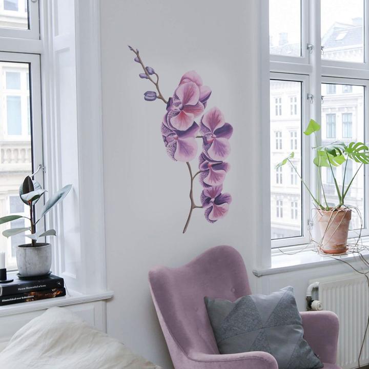 Immagine prodotto Trenddeko ramo di orchidea acquerello (45 x 22 cm)