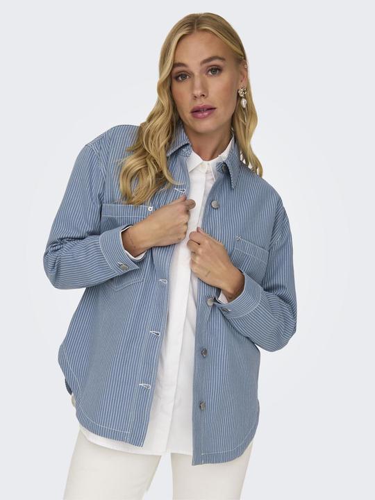 Produktbild Only ONLMERLE L/S STRIPE SHIRT CC PNT Overshirt (XL)