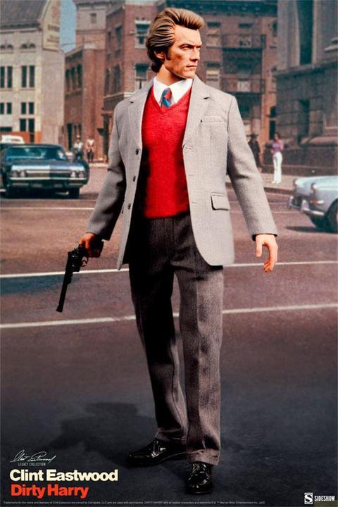 Image du produit Sideshow L'Inspecteur Harry figurine 1/6 Clint Eastwood Legacy Collection Harry Callahan 30 cm