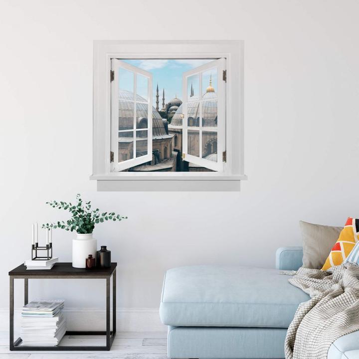 Image du produit Trenddeko 3D - Sur les toits d'Istanbul (80 x 77 cm)