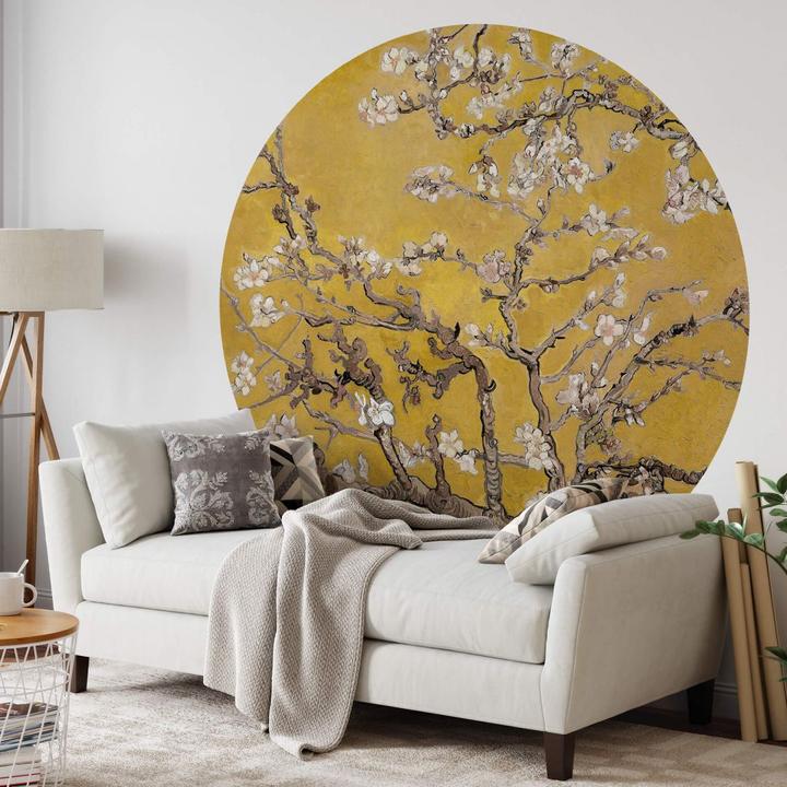 Image du produit Trenddeko van Gogh - Fleur d'amandier ocre (Ø 188 cm)
