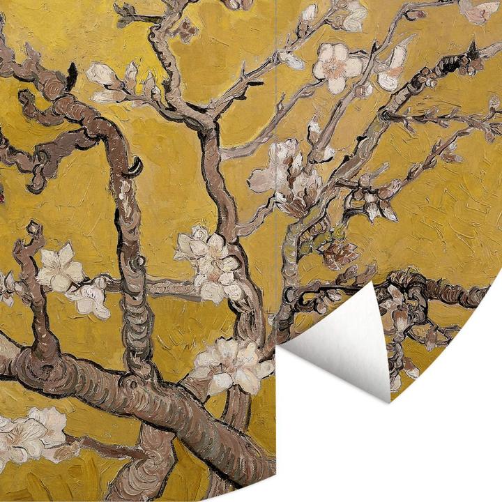 Actual product image Trenddeko van Gogh - Almond blossom ocher (Ø 236 cm)