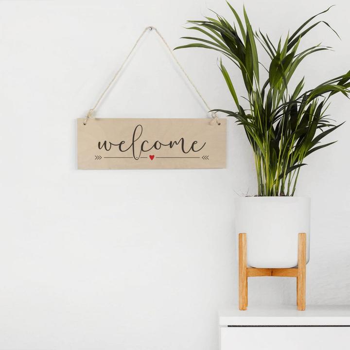 Immagine prodotto Trenddeko Benvenuti a (30 x 10 cm)