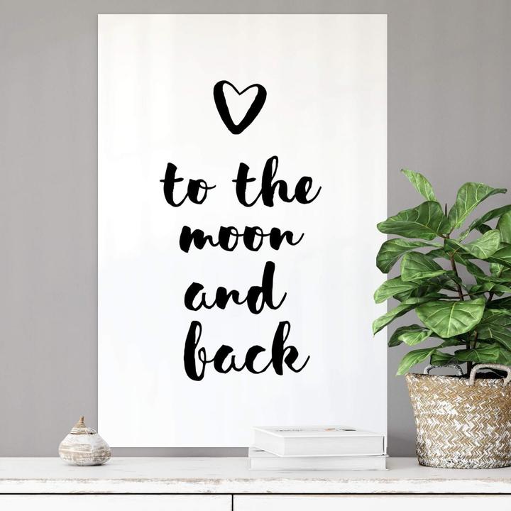 Image du produit Trenddeko Love to the moon and back (100 x 150 cm)