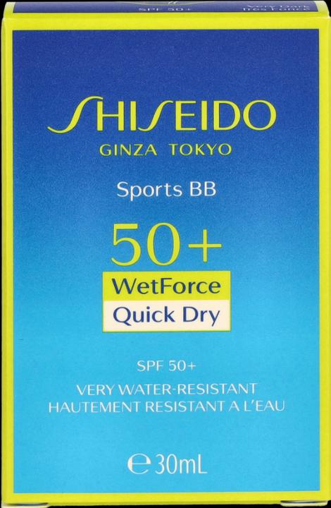Actual product image Shiseido Sports BB Fluid SPF50+ (05 Very Dark Fluid)