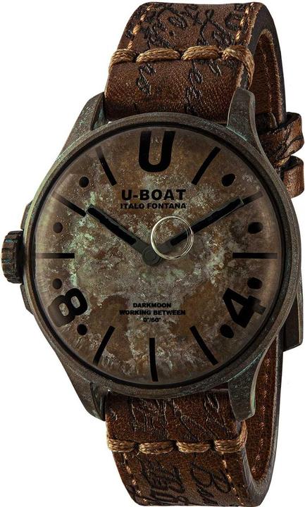 Actual product image U-Boat 9600/A Herrenuhr Darkmoon Unico 45mm 50M