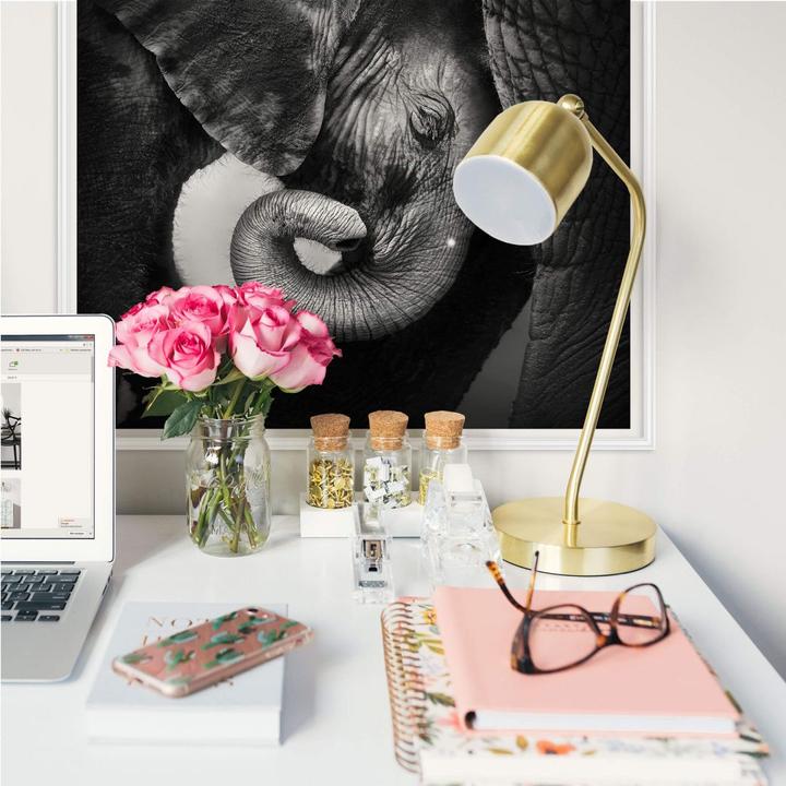 Actual product image Trenddeko The baby elephant (70 x 70 cm)