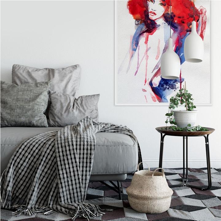 Actual product image Trenddeko The woman with the fiery red hair (50 x 80 cm)