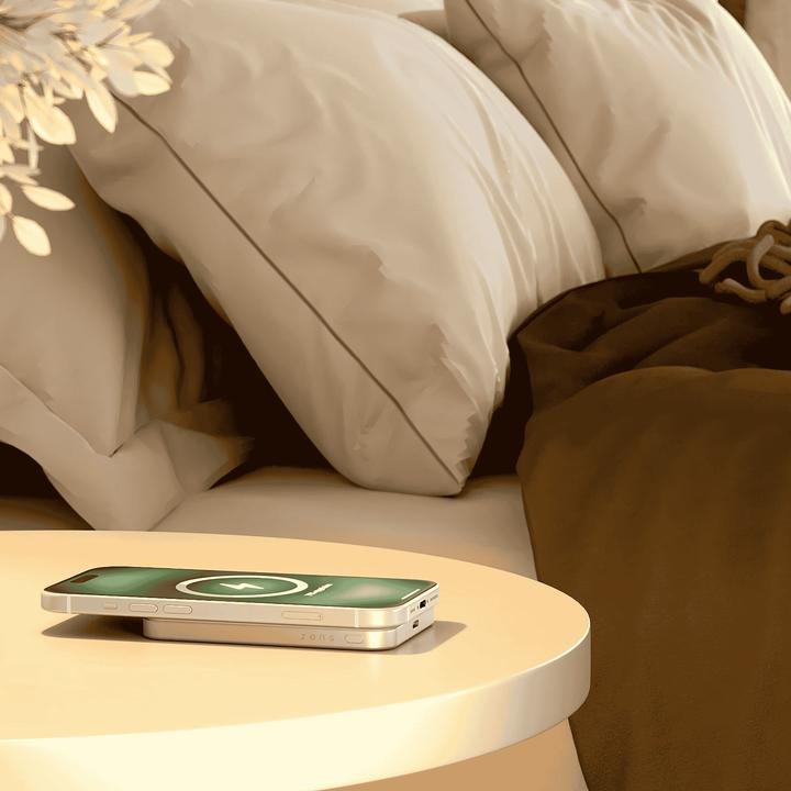 Immagine prodotto Zens Slim Qi2 Al Powerbank 5000mAh White (5000 mAh, 19.25 Wh)