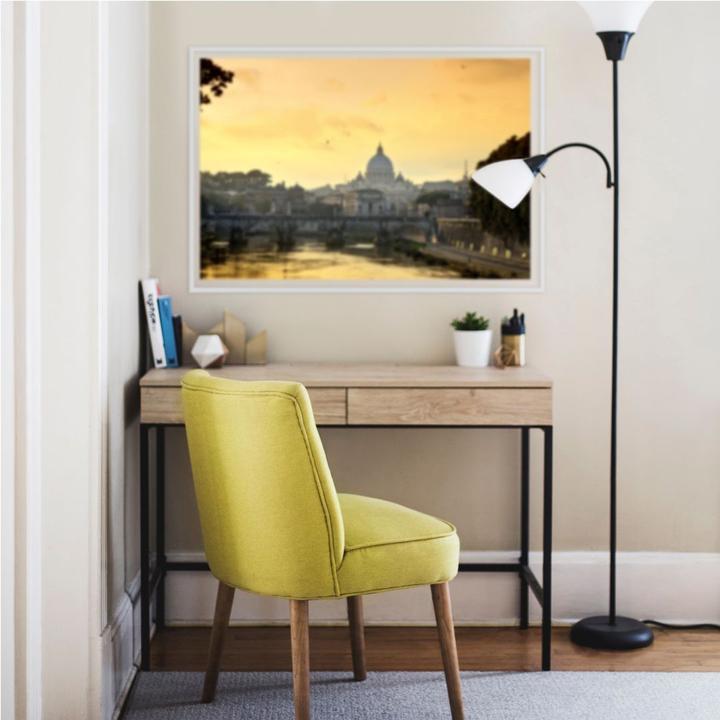 Immagine prodotto Trenddeko Ponte degli Angeli con la Basilica di San Pietro (60 x 40 cm)