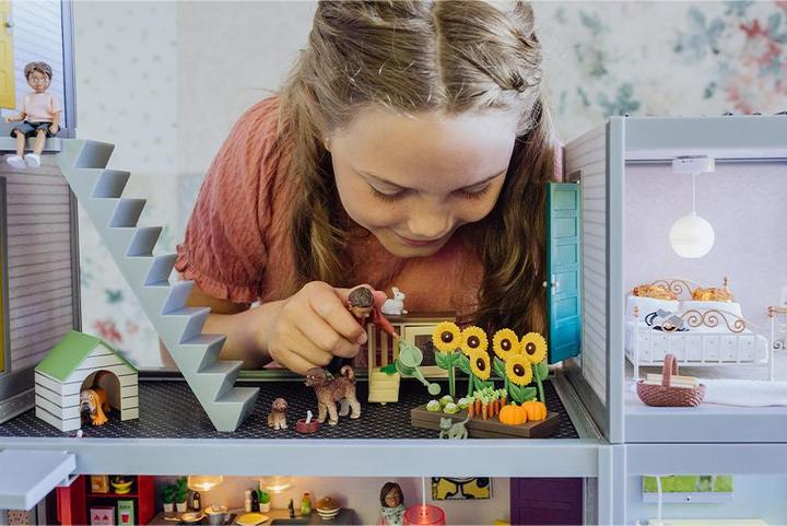 Actual product image Micki Lundby set garden + dog kennel