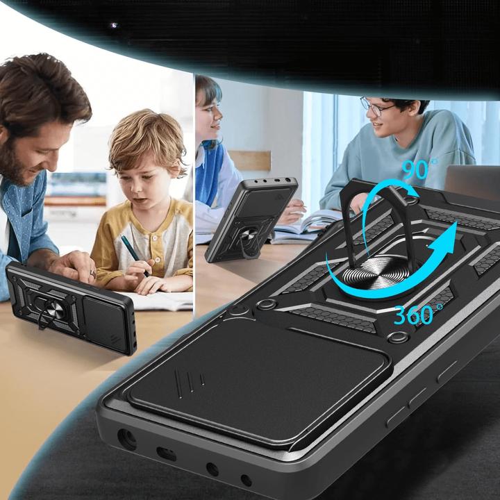 Produktbild Cover-Discount Xiaomi Redmi Note 14 5G - Armor Case mit Kickstand (Xiaomi Redmi Note 14)