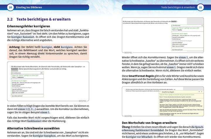 Produktbild Dragon - Richtig diktieren mit der Spracherkennung (Deutsch, Dr. Stephan Küpper, 2023)