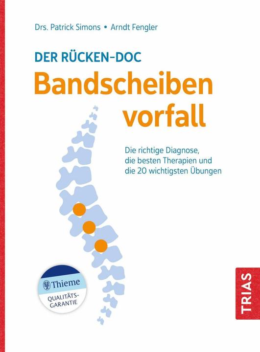 Produktbild Der Rücken-Doc: Bandscheibenvorfall (Deutsch, Patrick Simons, Arndt Fengler, 2023)