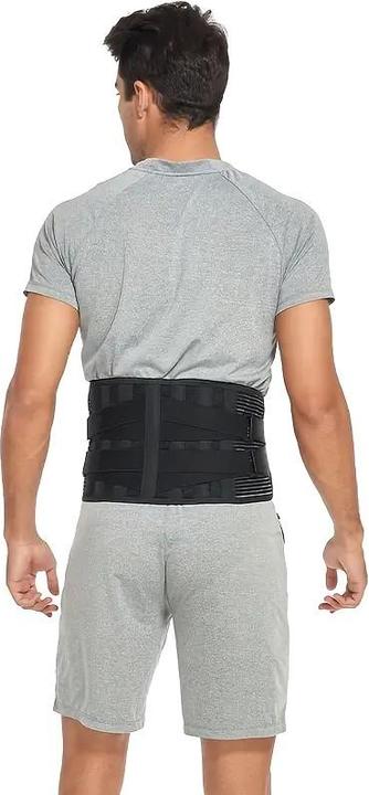 Actual product image Cbx Rückenstütze, Rückenbandage, Lendengürtel mit Stützeffekt, Grösse M (M)