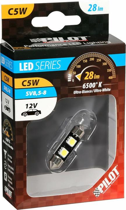 Produktbild AM Soffitte LED SMD Lampe - Hyper - Weiss - 12V - 36mm