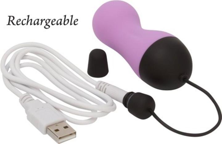 Actual product image PowerBullet Vibrating egg with remote control Purple