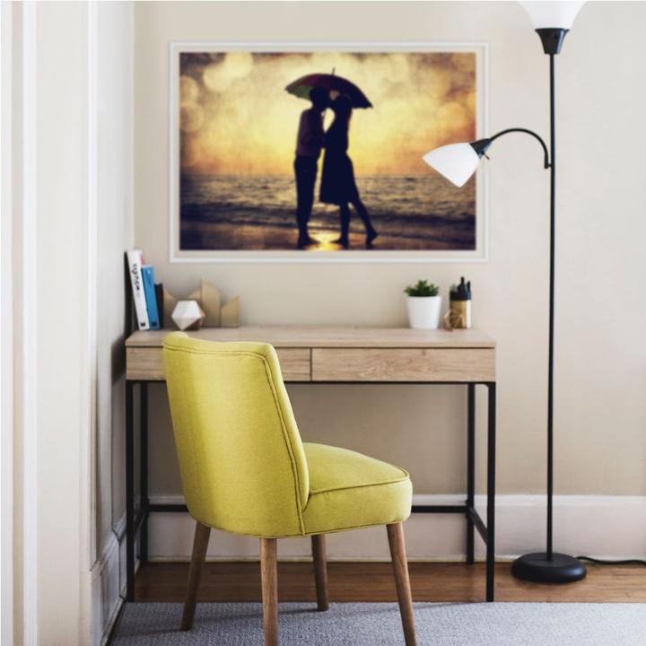 Produktbild Trenddeko Liebe im Abendrot (100 x 70 cm)