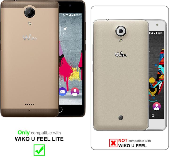 Actual product image Cadorabo Display protection glass (1 Piece, Wiko U Feel Lite)