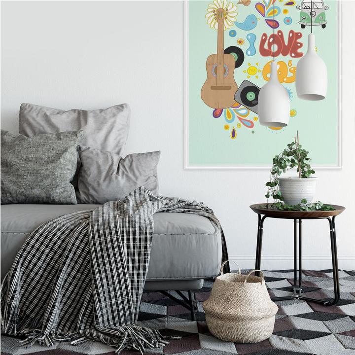 Produktbild Trenddeko I love the 60s (70 x 100 cm)