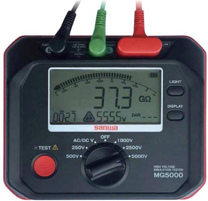 Actual product image Sanwa Insulation tester MG5000