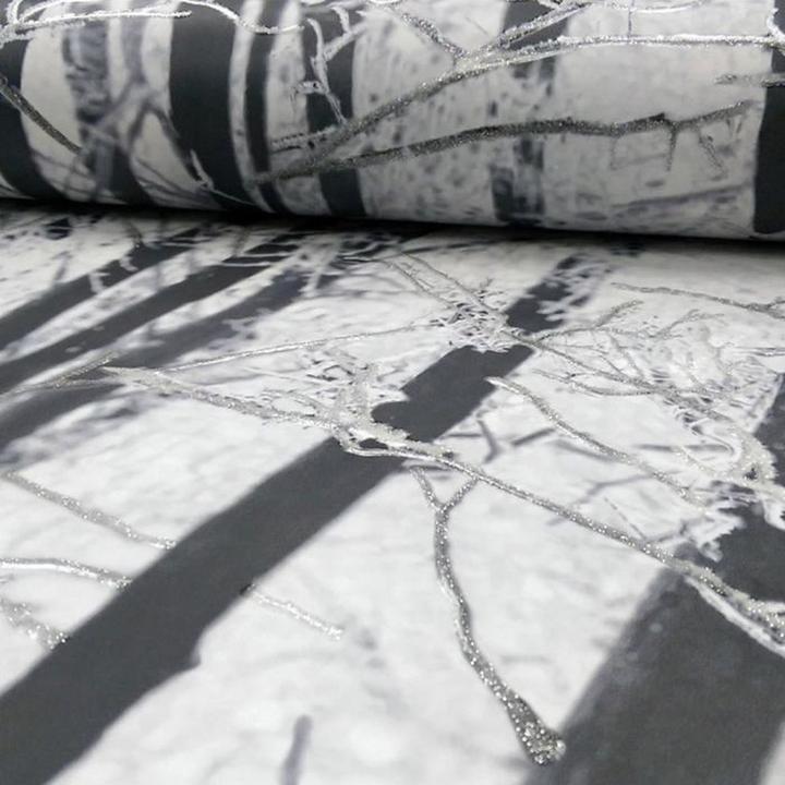 Actual product image Arthouse Wallpaper Iced Trees (53.5 x 978.5 cm)
